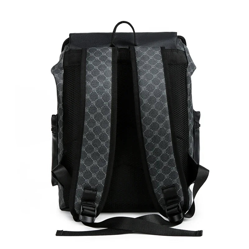 Heren Rugzak - Duurzame Leren Schooltas voor Laptop en Reis 2