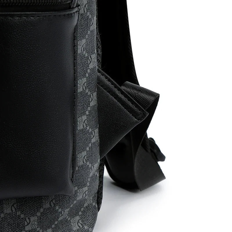 Heren Rugzak - Duurzame Leren Schooltas voor Laptop en Reis 3
