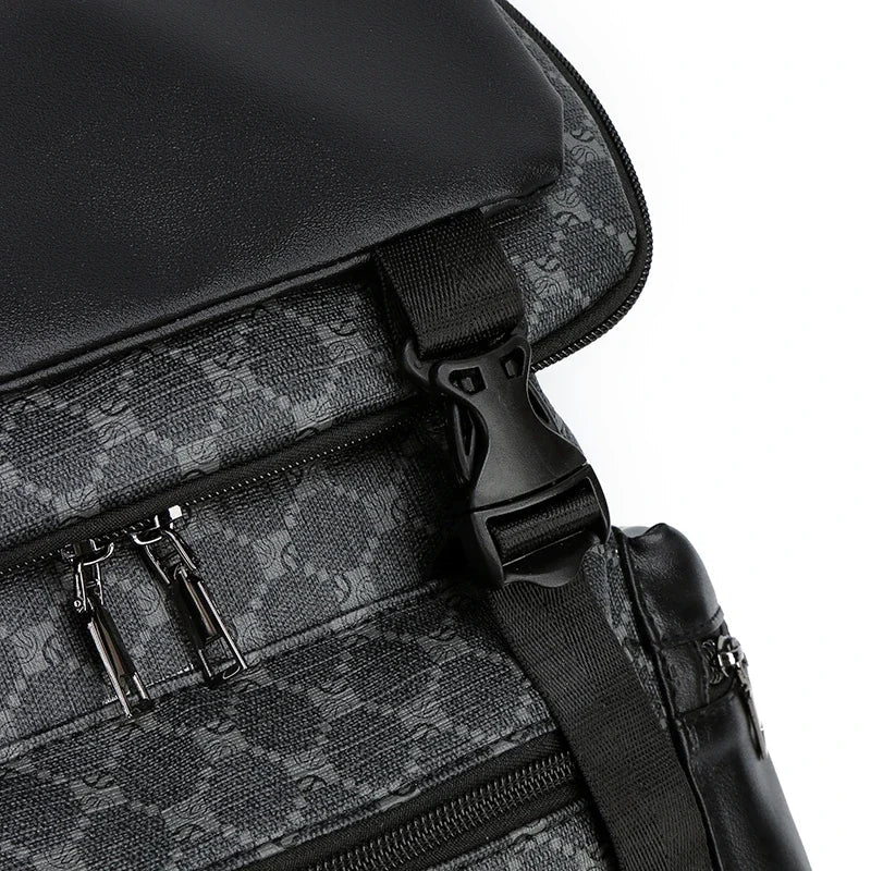Heren Rugzak - Duurzame Leren Schooltas voor Laptop en Reis 5