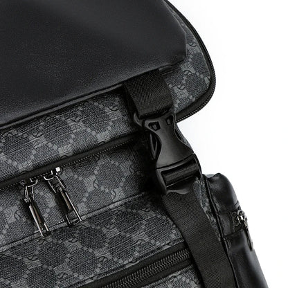 Heren Rugzak - Duurzame Leren Schooltas voor Laptop en Reis 5