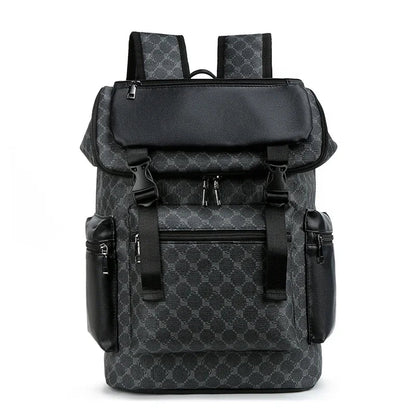 Heren Rugzak - Duurzame Leren Schooltas voor Laptop en Reis 6