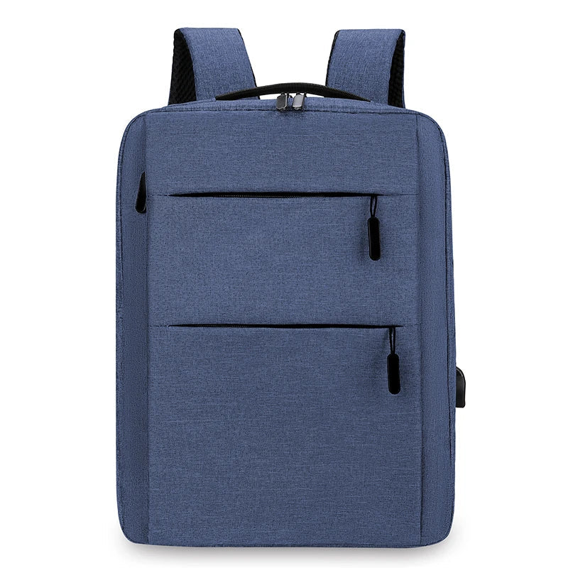 Waterdichte Laptop Rugzak Heren - Stevige Schooltas met Grote Capaciteit 0