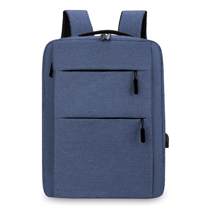 Waterdichte Laptop Rugzak Heren - Stevige Schooltas met Grote Capaciteit 0